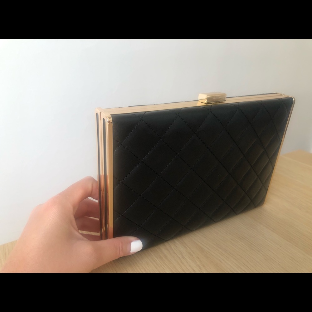 Marciano Quilted Clutch